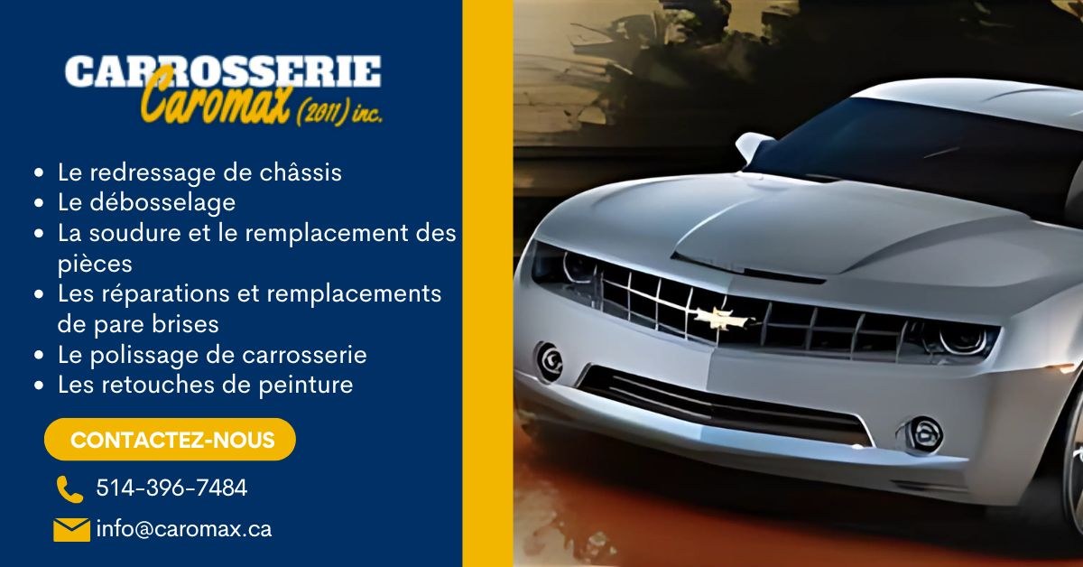 Bannière Carrosserie Caromax